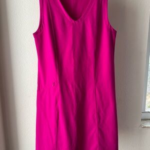 Toad&Co Fuchsia Tech Tomboy Dress